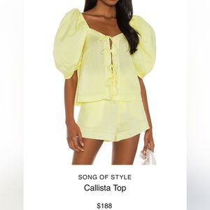 Song of Style Yellow Set